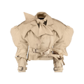 Trench Curto Toile Bege