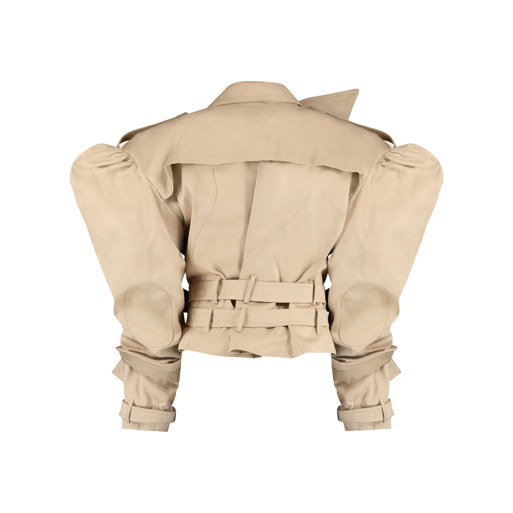 Trench Curto Toile Bege