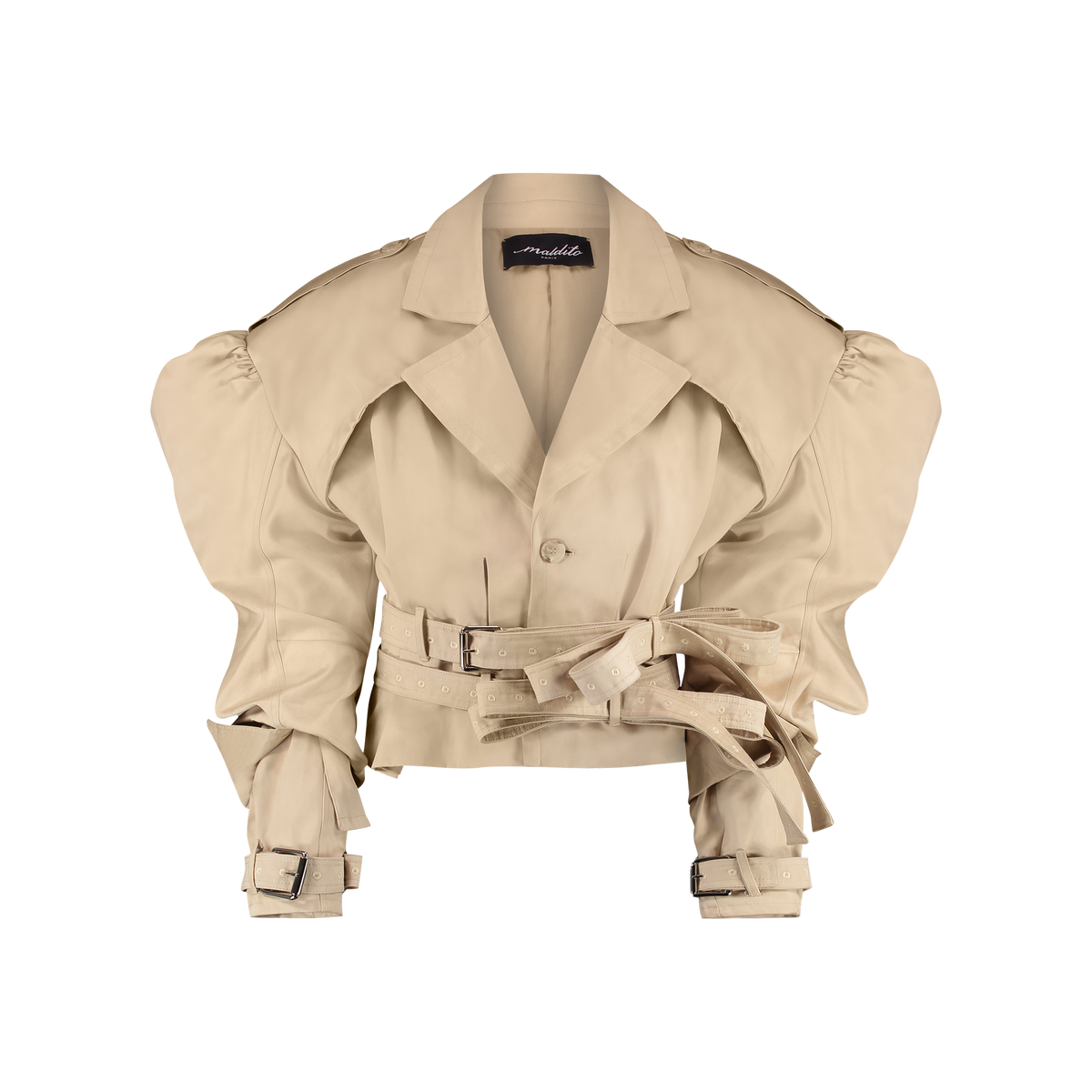Trench Curto Toile Bege
