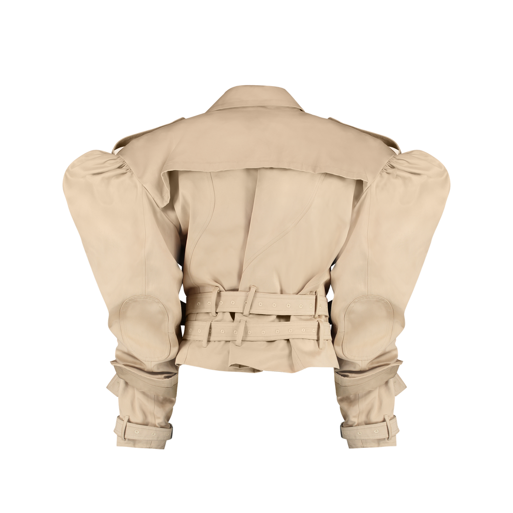 Trench Curto Toile Bege