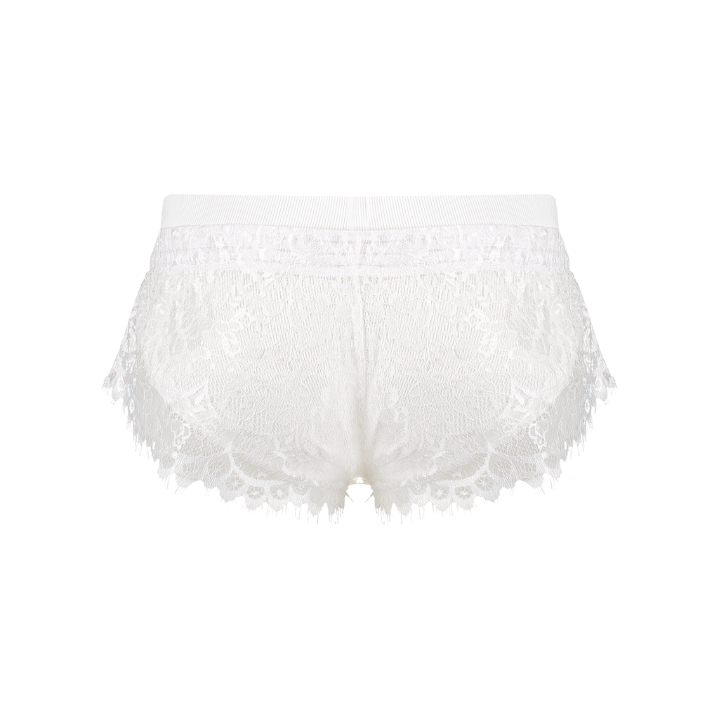 Cueca de Renda Branca