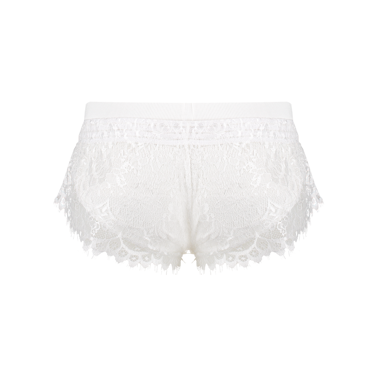 Cueca de Renda Branca