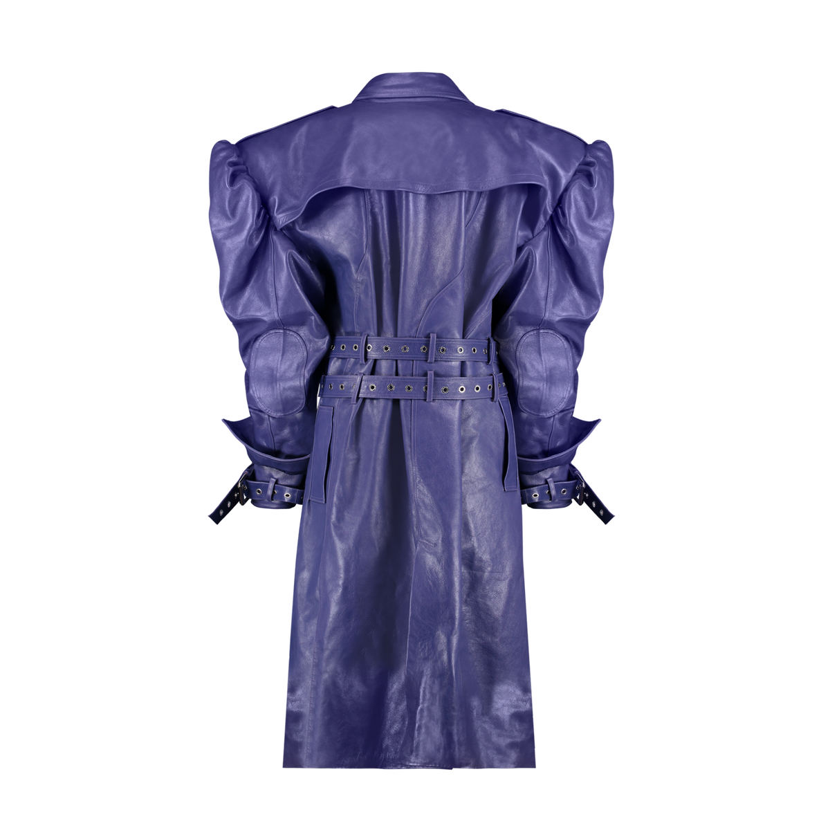 Trench Couro Violeta