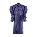 Trench Couro Violeta