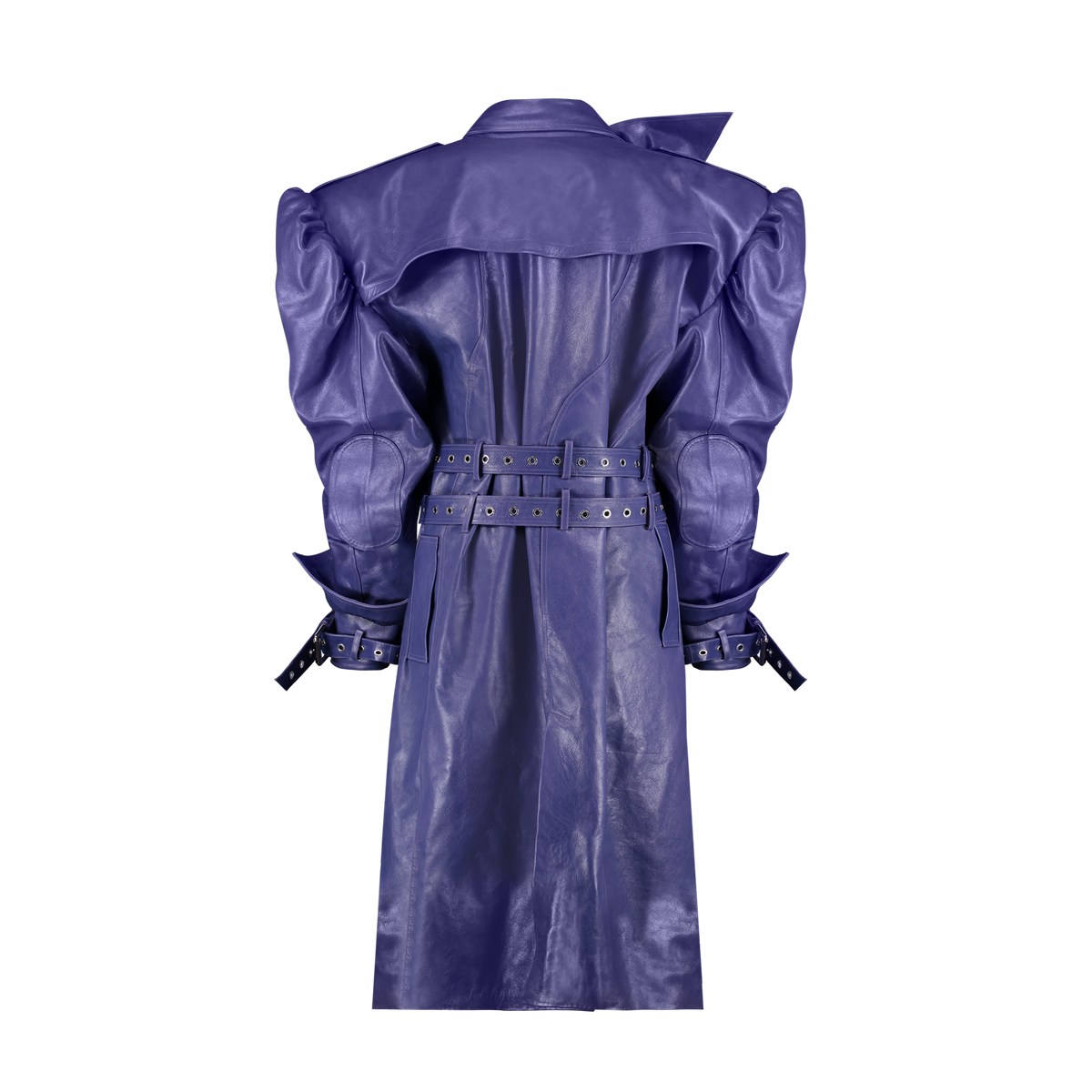 Trench Couro Violeta