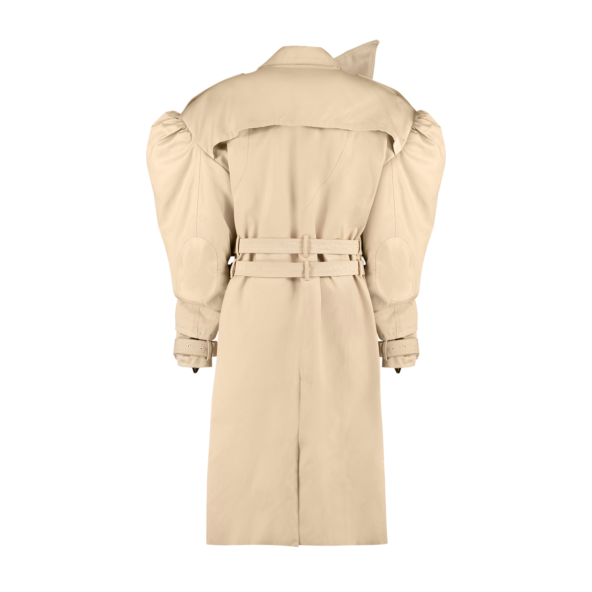 Trench Longo Toile Bege