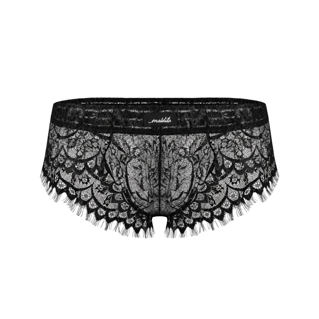 Cueca de Renda Preta