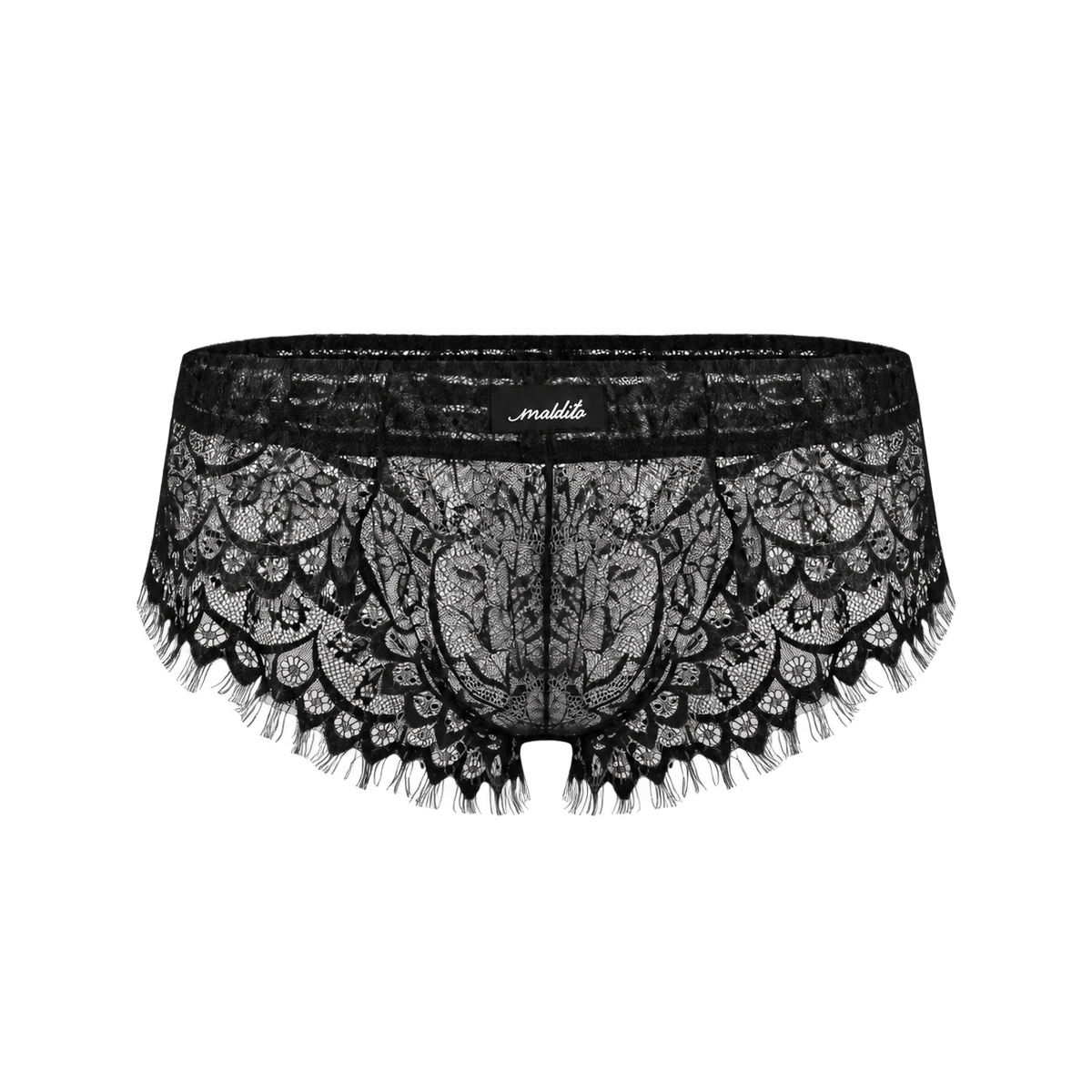 Cueca de Renda Preta